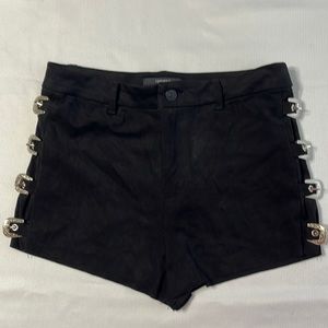 Forever 21 Black Western Shorts